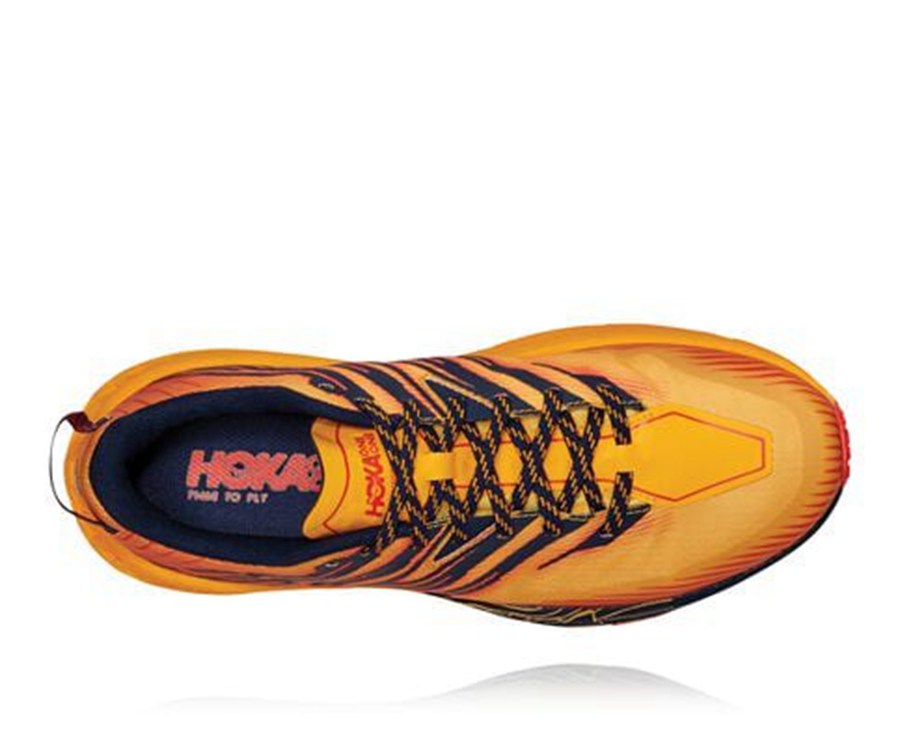 Zapatillas Trail Hoka One One Hombre - Speedgoat 4 - Naranjas - XWC537601